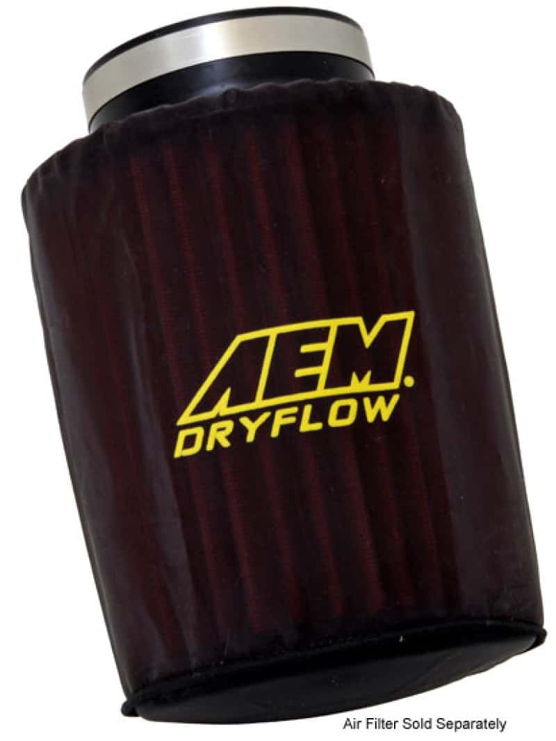 AEM Induction — AEM Air Filter Wrap 6 in Base 5 1/8in Top 7 1/8 in Tall - view 1