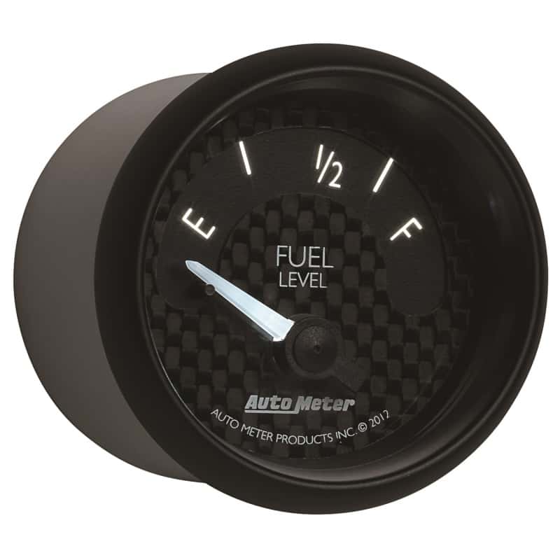 AutoMeter — Autometer GT Series 52mm Short Sweep Electronic 73-10 ohms Fuel Level (For most Ford and Chrysler)
2-1/16" FUEL LEVEL, - view 11