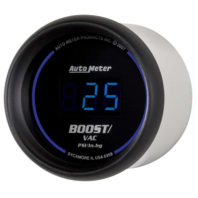 AutoMeter — Autometer Cobalt Digital 52.4mm Black Vacuum/Boost Gauge
GA 2" BST 30PSI CBD - view 5