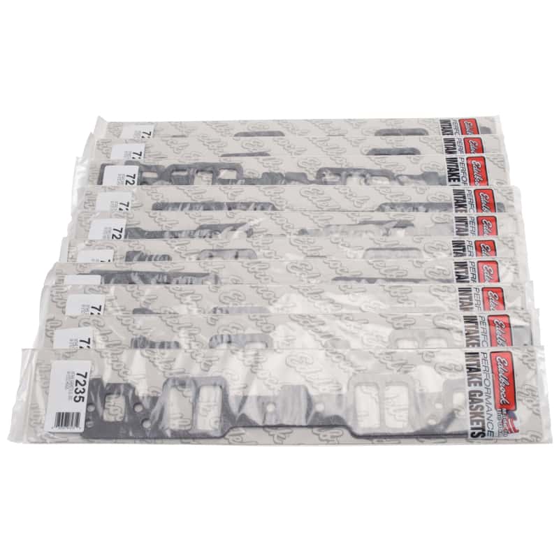 Edelbrock — Edelbrock Bulk Intake Gasket Sets for Vortec/E-Tec Small-Block Chevy Includes 10-Sets
GASKETS - view 3