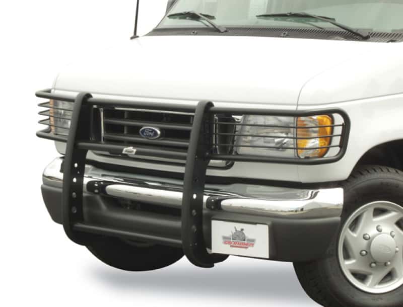 Go Rhino — Go Rhino 03-07 Ford E-250/E-350 Econoline Van 3000 Series StepGuard - Black
3000 Grille Guard - view 1