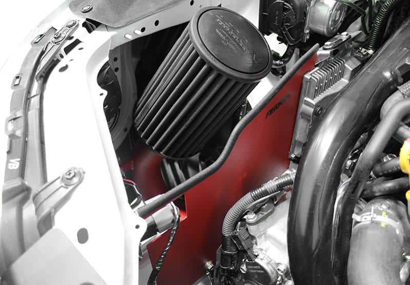 Perrin Performance — PERRIN 15-21 Subaru WRX Cold-Air Intake w/Heatshield - Red - view 10