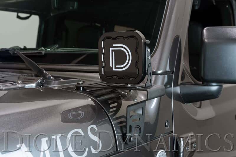 Diode Dynamics — Diode Dynamics SS5 LED Pod Cover Black - view 3