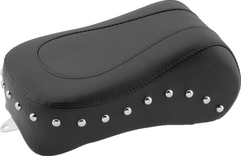 Mustang Motorcycle — Mustang 99-21 Yamaha V-Star 1100 Custom Cruiser Tank Bib w/Studs - Black - view 2