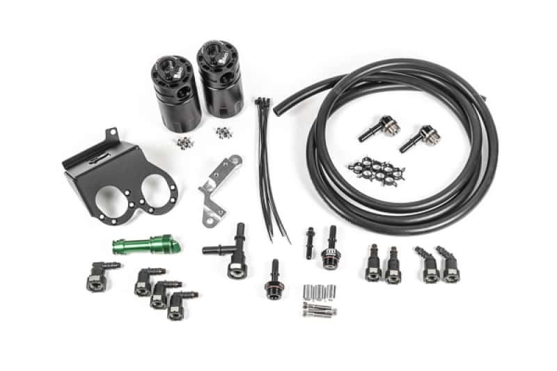 Radium Engineering — Radium Engineering 15-19 Corvette Z06 Dual Catch Can Kit Fluid Lock
CATCH CAN KIT - view 1
