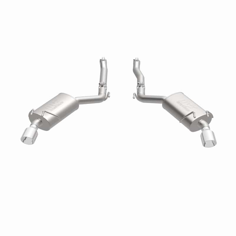 Magnaflow — MagnaFlow Axle-Back Stainless Dual Split 4in Polished Tips 10-15 Chevrolet Camaro Convert. 3.6L V6
Axle-Back
Cat-Back - view 20