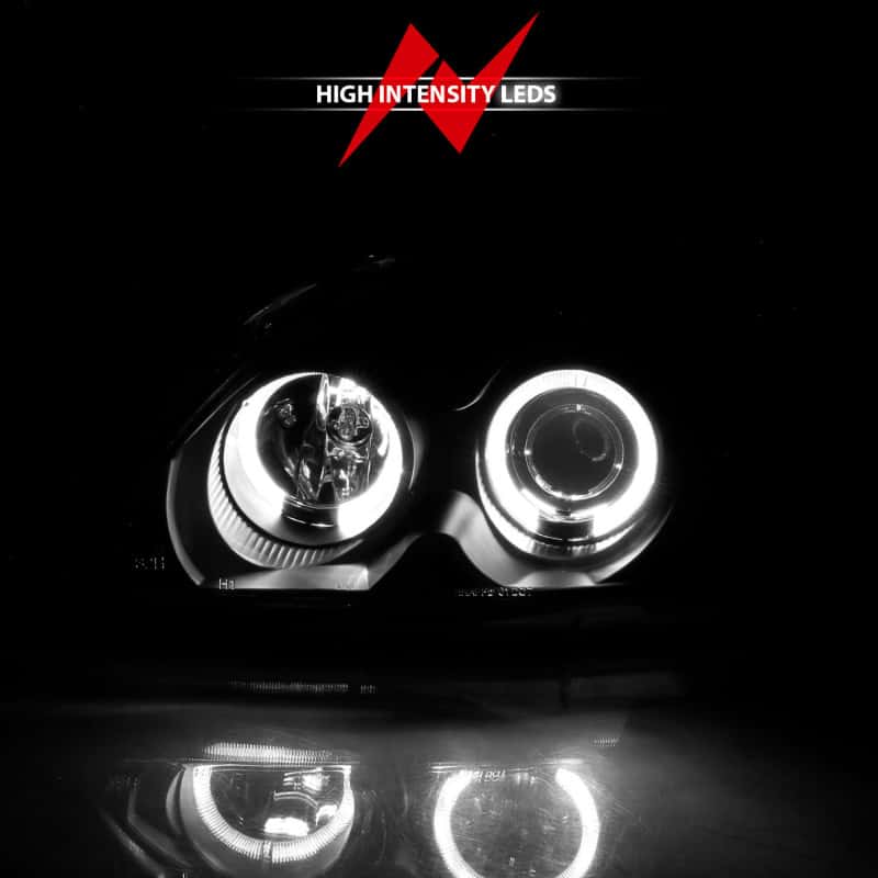 ANZO — ANZO 1996-1998 Honda Civic Projector Headlights w/ Halo Black
Head Light Set
HdLtSet - view 13