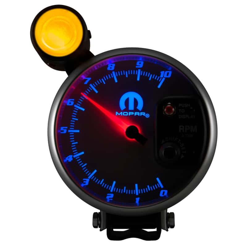 AutoMeter — AutoMeter Gauge Tachometer 5in. 10K RPM Pedestal W/ Ext. Shift-Lite White Mopar
MOPAR #P5155500,5" - view 8