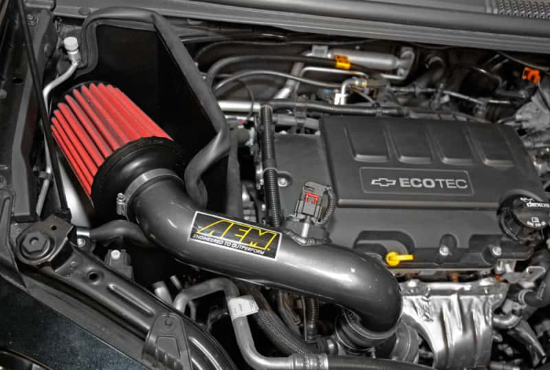 AEM Induction — AEM 12-16 Chevrolet Sonic 1.4L L4 Gunmetal Gray Cold Air Intake
Cold Air Intake Syst
AEM Cold Air Intake - view 5