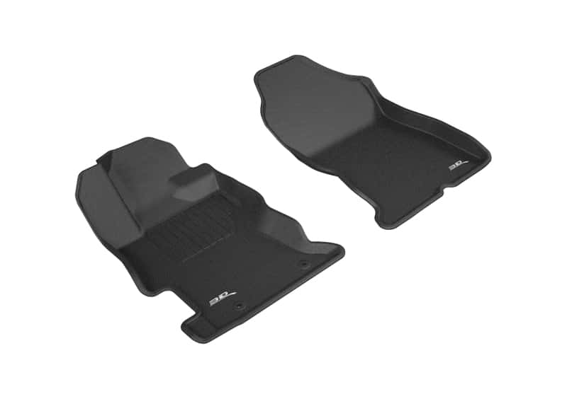 3D MAXpider — 3D MAXpider 2017-2019 Subaru Impreza/Crosstrek Kagu 1st Row Floormat - Black
Floor Mat Set - view 1