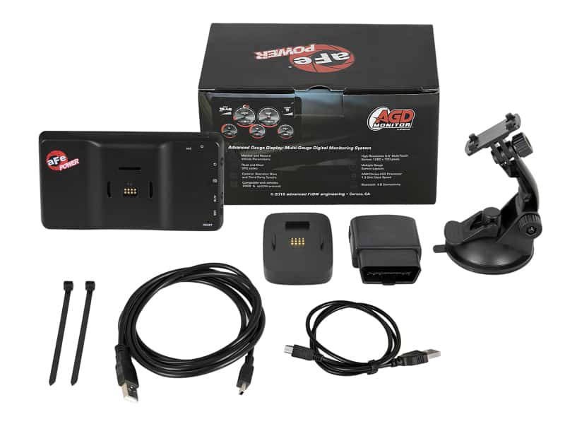 aFe — aFe AGD Advanced Gauge Display Digital 5.5in Monitor 08-18 Dodge/RAM/Ford/GM Diesel Trucks
Display Monitor - view 7