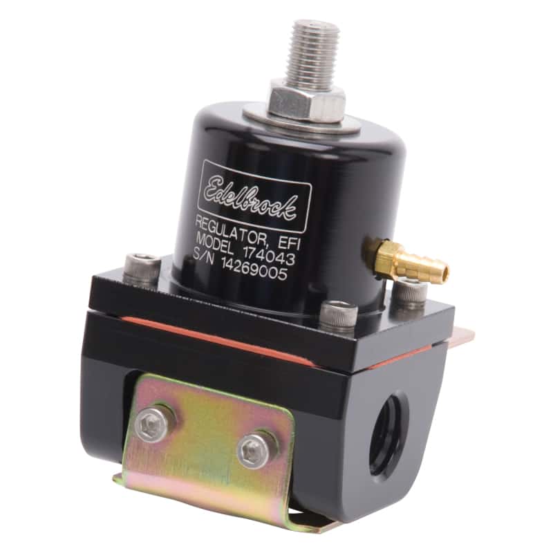 Edelbrock — Edelbrock Fuel Pressure Regulator EFI 180 GPH 35-90 PSI -6 In/Out -6 Return Black
PUMPS - view 7