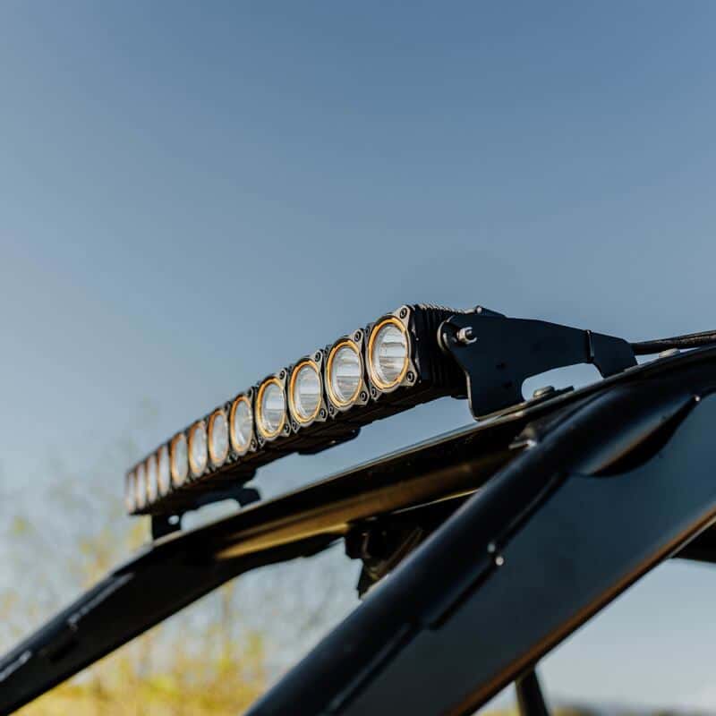 KC HiLiTES — KC HiLiTES 22-24 Polaris RZR Pro R Light Bar Mount for 30in FLEX ERA LED Light Bar - Overhead - view 14