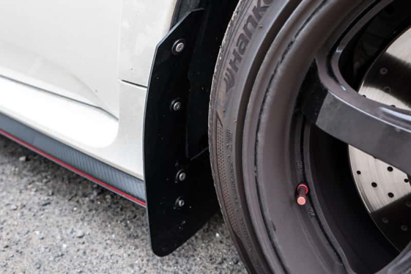 Rally Armor — Rally Armor 17-22 Honda Civic Type R Black UR Mud Flap w/Red Logo
Mud Flap - view 3