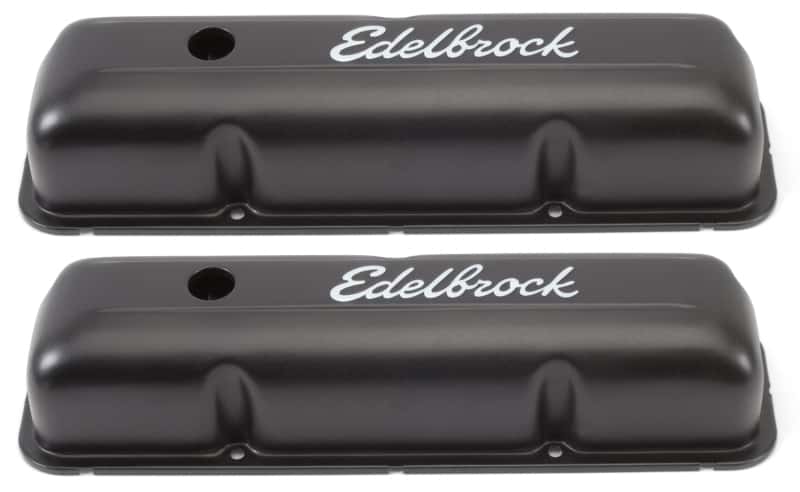 Edelbrock — Edelbrock Valve Cover Signature Series Ford 1958-1976 FE V8 Black
CHROME/PRO-FLO - view 1