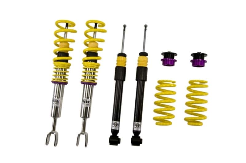 KW — KW Coilover Kit V1 Audi A4 (8E/B6 8H QB6) Avant + Convertible; Quattro; all engines
Coilover Kit - view 1