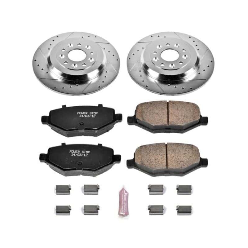 PowerStop — Power Stop 11-15 Ford Edge Rear Z23 Evolution Sport Brake Kit - view 1