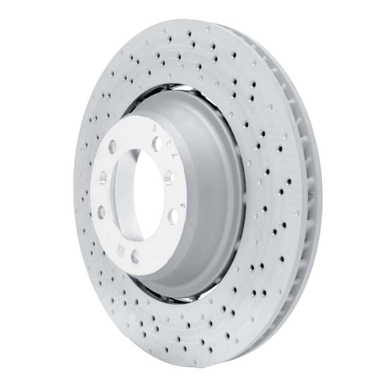 DFC — DFC 16-23 Porsche Cayman Right Rear Drilled Hi-Carbon Alloy Geomet Coated Rotor
DFC Brake Rotor - view 2