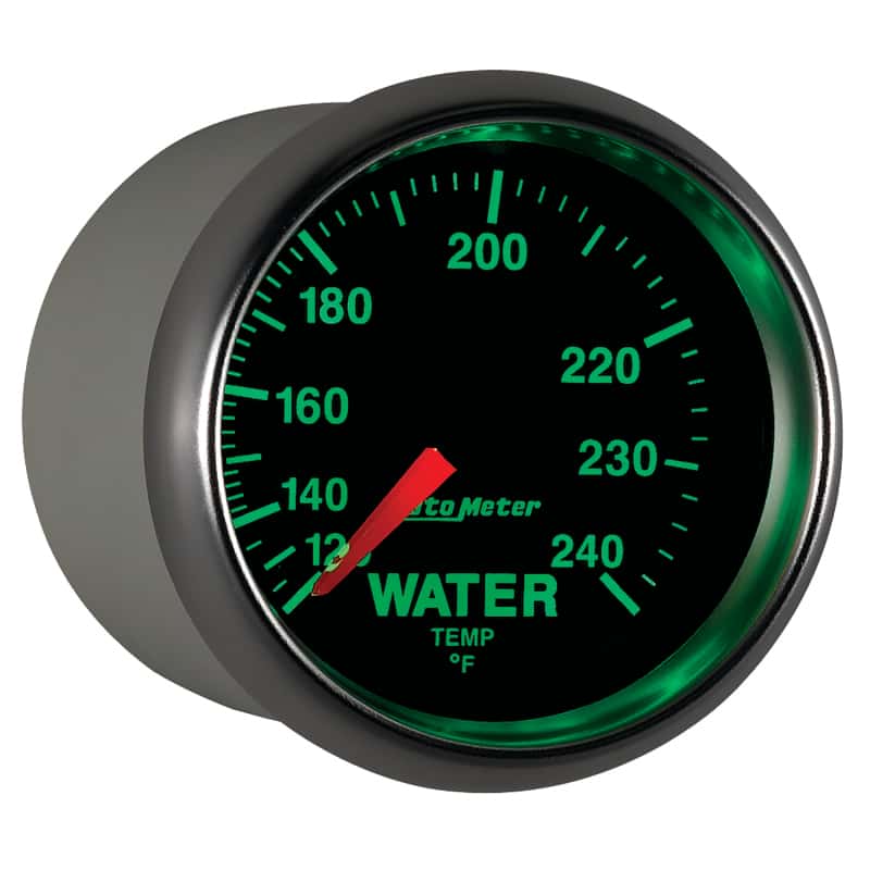 AutoMeter — Autometer GS 52mm 120-240 Deg F Mechanical Water Temperature Gauge
2-1/16" WATER TEMP, - view 12