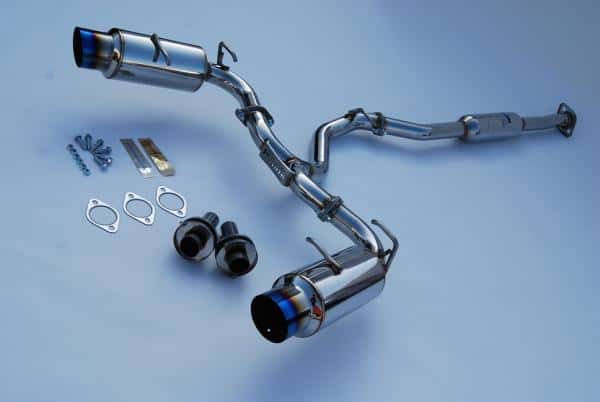 Invidia — Invidia 12 Scion FRS/BRZ 60mm N1 Ti-Tip Cat- Back Exhaust - view 1
