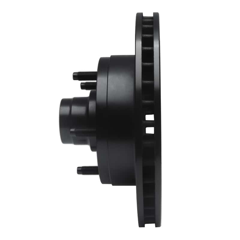 R1 Concepts — R1 73-93 Ford E-150 Econoline Front Left Drilled & Slotted Black Brake Rotor
R1 Brake Rotor Drill - view 3