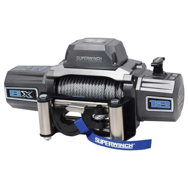 Superwinch — Superwinch 12000 LBS 12V DC 3/8in x 85ft Wire Rope SX 12000 Winch - Graphite
Winch - view 16