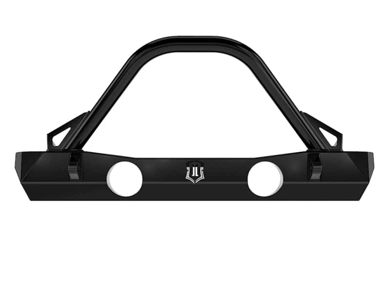 ICON — ICON 07-18 Jeep Wrangler JK Pro Series Front Bumper w/Bar/Tabs
FRONT BUMPER - view 4