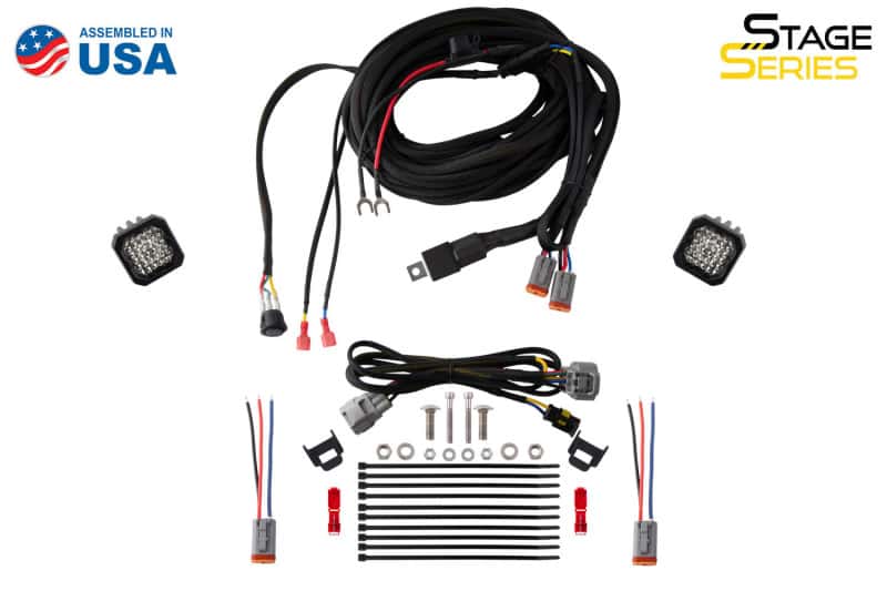 Diode Dynamics — Diode Dynamics 05-15 Toyota Tacoma C1 Pro Stage Series Reverse Light Kit - view 4