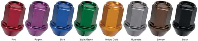 Project Kics — Project Kics 12x1.50 Leggdura Racing Lug Nuts - Yellow Gold w/Laser Logo (20 Pcs) - view 2