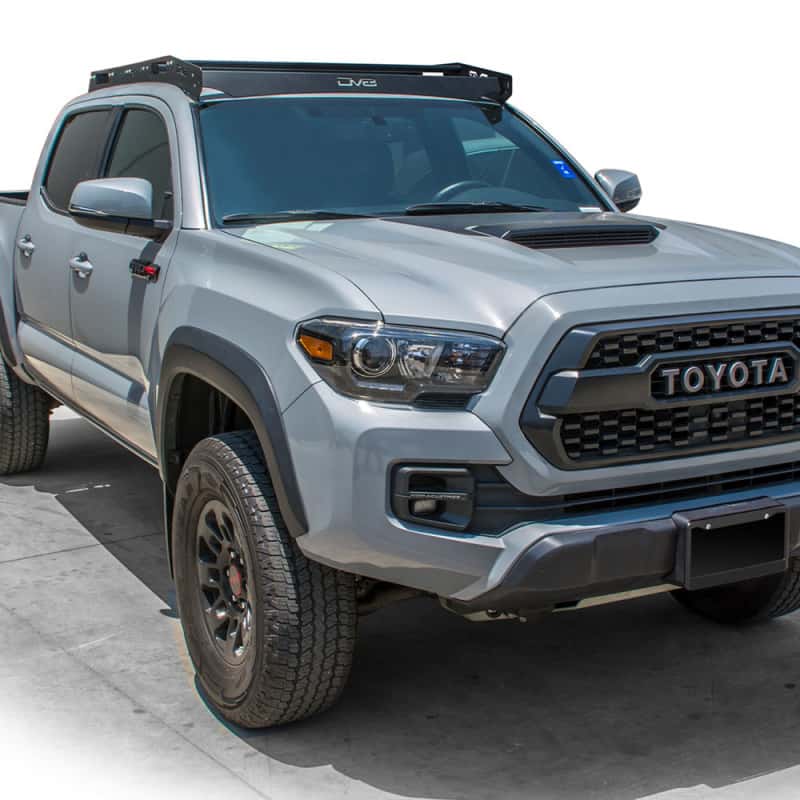 DV8 Offroad — DV8 Offroad 2016+ Toyota Tacoma Aluminum Roof Rack (45in Light) - view 9