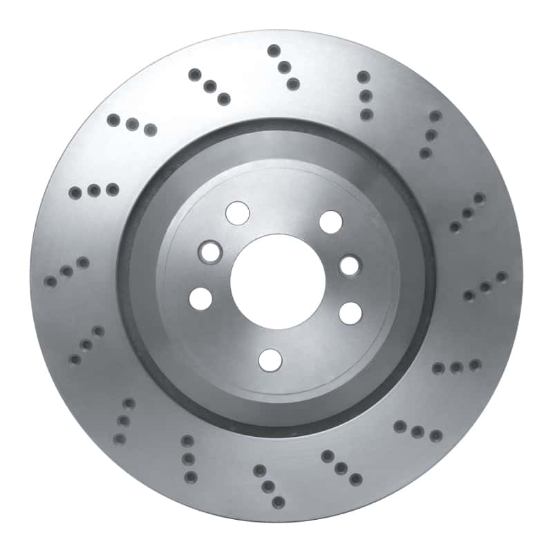 DFC — DFC 20-25 BMW X3 Right Rear Drilled Brake Rotor - view 1