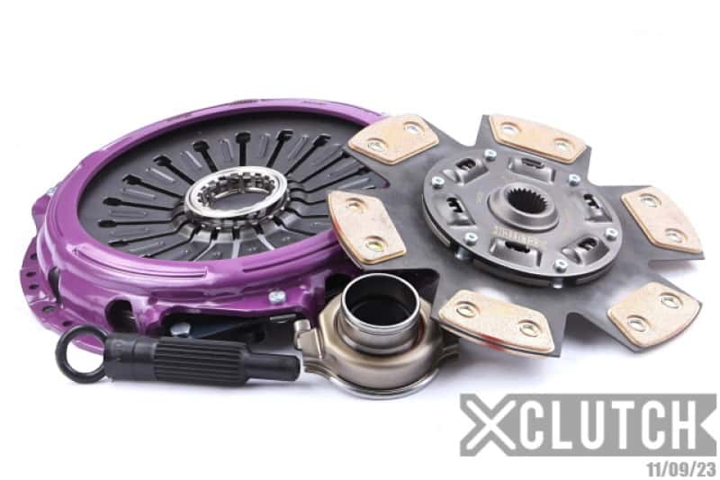 XCLUTCH — XClutch 01-02 Mitsubishi Lancer EVO VII 2.0L Stage 2R Extra HD Sprung Ceramic Clutch Kit
Clutch Kit - view 1
