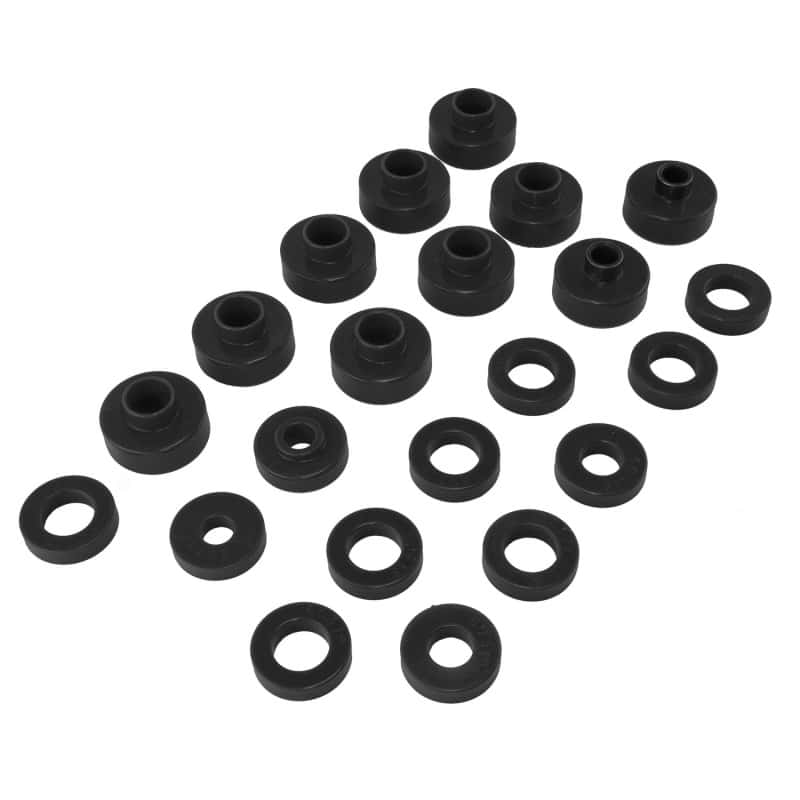 Rugged Ridge — Rugged Ridge Body Mount Kit Black 76-79 Jeep CJ5 and CJ7
OFFROAD_PERFORMANCEU
Body Mount Set - view 1