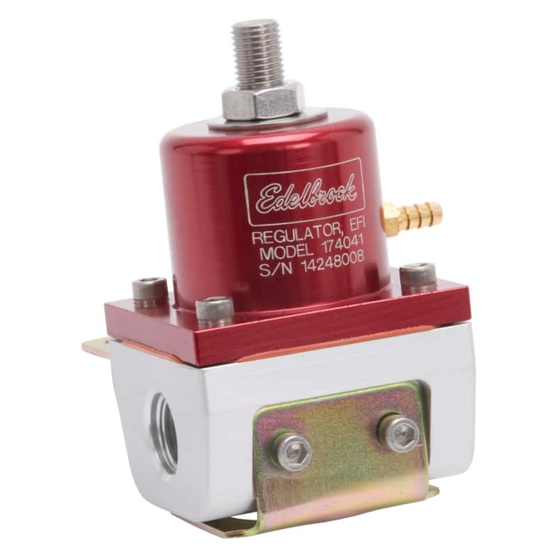 Edelbrock — Edelbrock Fuel Pressure Regulator EFI 180 GPH 35-90 PSI -6 In/Out -6 Return Red/Clear
PUMPS - view 3