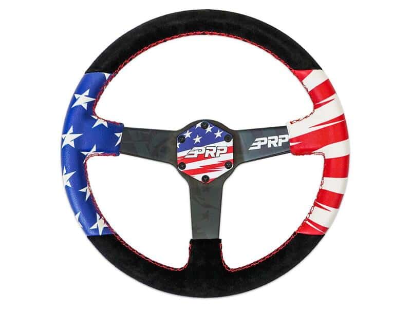 PRP Seats — PRP Steering Wheel Center Cap - New Glory Stars and Stripes - view 3