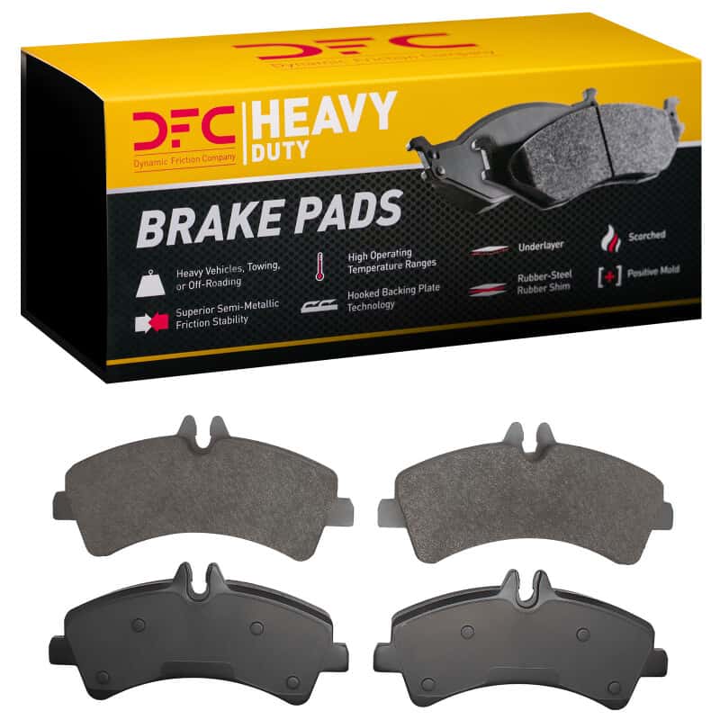 DFC — DFC 06-18 Dodge Sprinter 3500 Rear Heavy Duty Pads - Semi Metallic
DFC Brake Pad Set - view 1