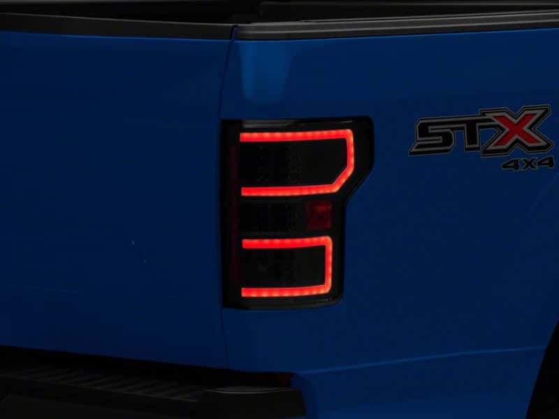 Raxiom — Raxiom 18-20 Ford F-150 LED Tail Lights- Blk Housing (Clear Lens)
Lights - view 2