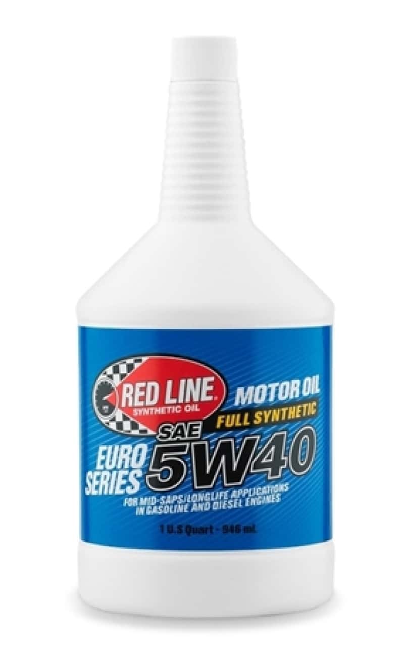 Red Line — Red Line Euro-Series 5W40 Motor Oil - Quart - view 2
