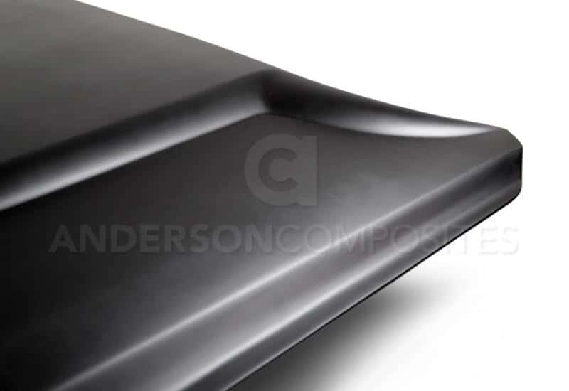 Anderson Composites — Anderson Composites 15-16 Ford Mustang (Excl. GT350/GT350R) Type-GR Fiberglass Hood - view 5