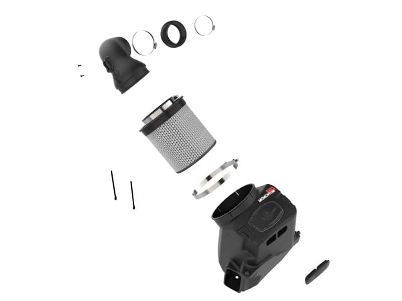 aFe — aFe 20-24 GM Trucks/SUVs L6-3.0L (td) LM2/LZ0 Momentum HD Cold Air Intake System w/ Pro DRY S Filter
Momentum HD Intake - view 2