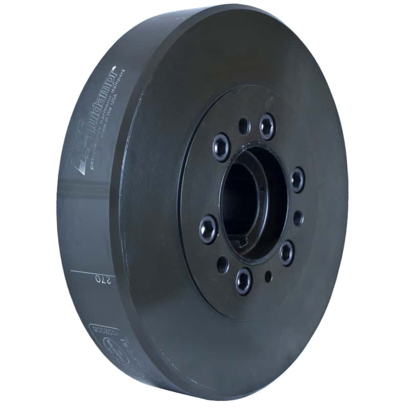 Fluidampr — Fluidampr Chevy 396-427 CID V8 w/ (2) 1/4 key slot Steel Internally Balanced Damper
Harmonic Balancer - view 1