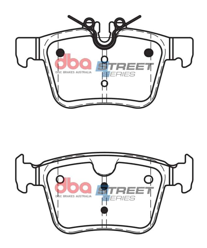 DBA — DBA 16-22 Volvo XC90 Rear Street Series Brake Pads
Brake Pad - view 2