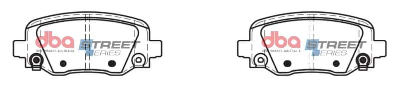 DBA — DBA 2021 Jeep Cherokee Street Series Rear Brake Pads
Brake Pad - view 1