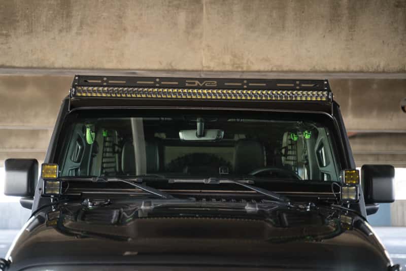 DV8 Offroad — DV8 Offroad 2018+ Jeep Wrangler JL Light Bar Mount
Jeep Light Bar Mount - view 10