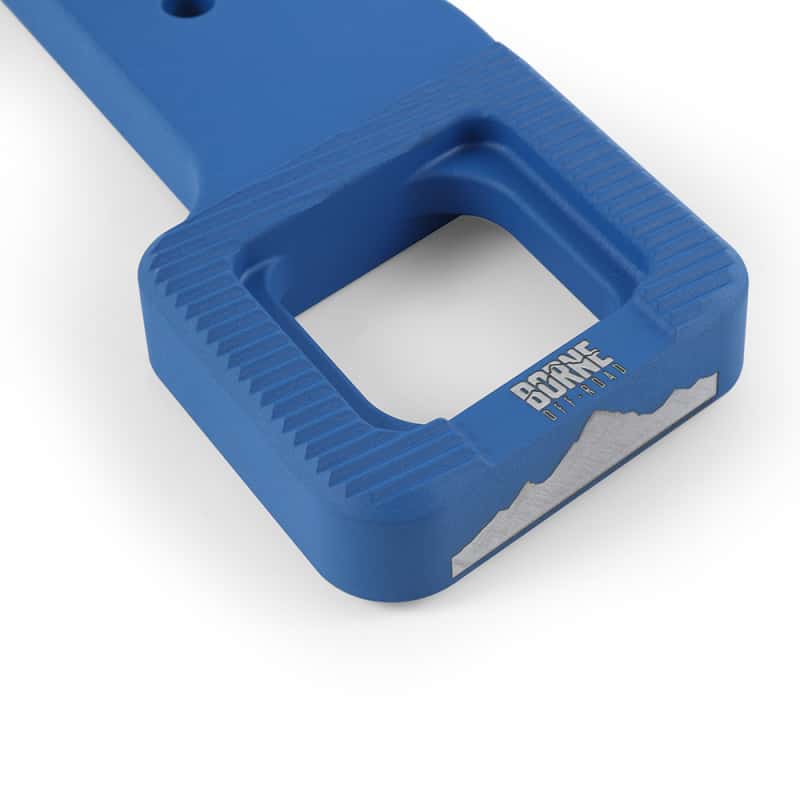 Borne Off-Road — Borne Off-Road 2017+ Ford Raptor / 2009+ Ford F150 Borne Off-Road Billet Tow Hooks - Blue - view 4