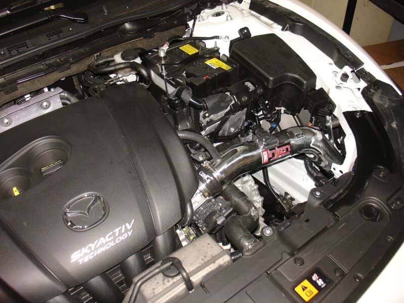 Injen — Injen 14-15 Mazda 6 2.5L 4cyl Black Cold Air Intake w/ MR Tech & Air Fusion
Cold Air Intake
Air Intake Kit - view 5