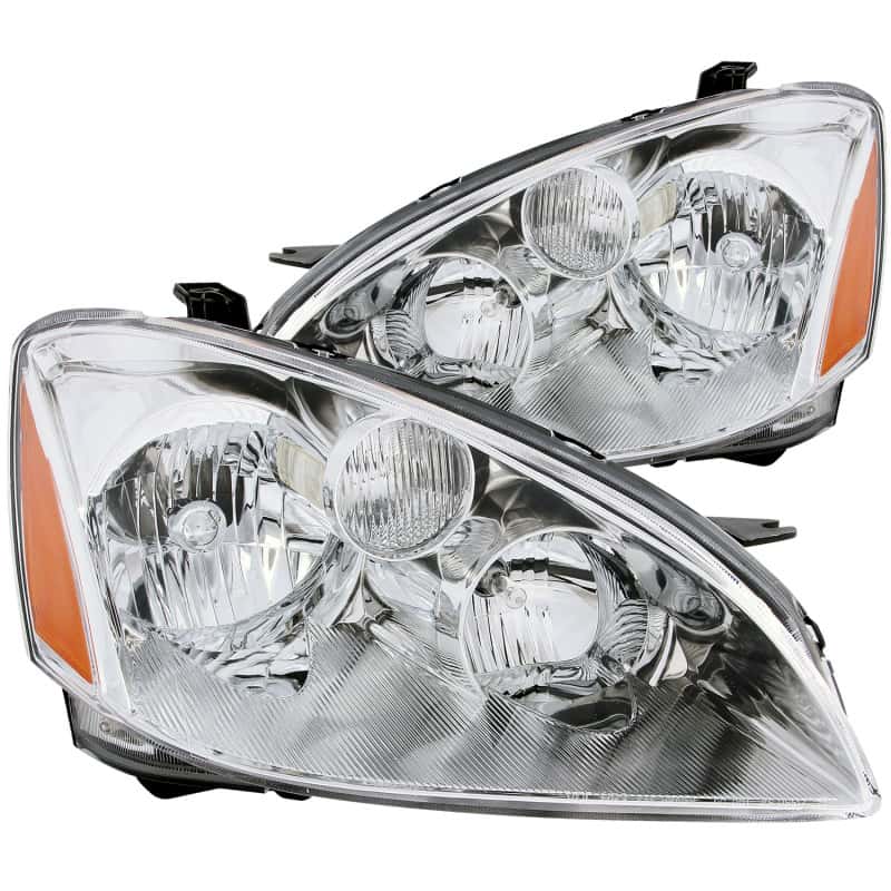 ANZO — ANZO 2002-2004 Nissan Altima Crystal Headlights Chrome
Head Light Set
HdLtSet - view 2