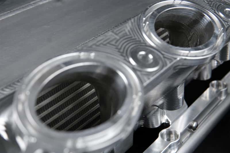 CSF — CSF Toyota A90/A91 Supra/ BMW G-Series B58 Charge-Air Cooler Manifold- Black
CSF FI Air Cooler - view 5