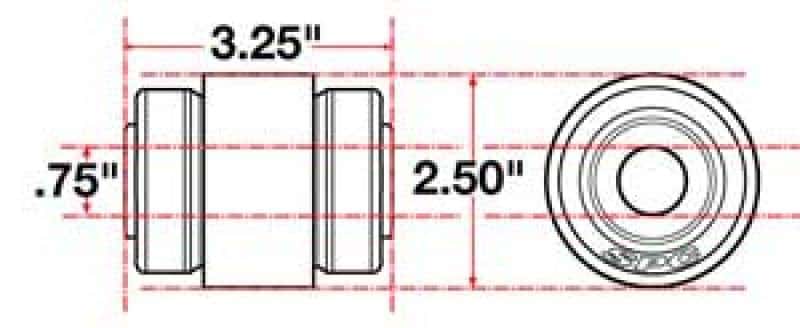 SPC Performance — SPC Performance xAxis Sealed Flex Joint
CROSSAXIS JOINT
XAXIS JOINT - view 3