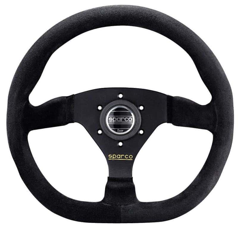 SPARCO — Sparco Steering Wheel L360 Ring Suede Black - view 1